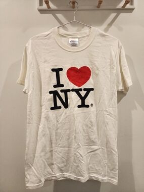 Hanes I Love NY Classic Graphic Tshirt 100% Cotton